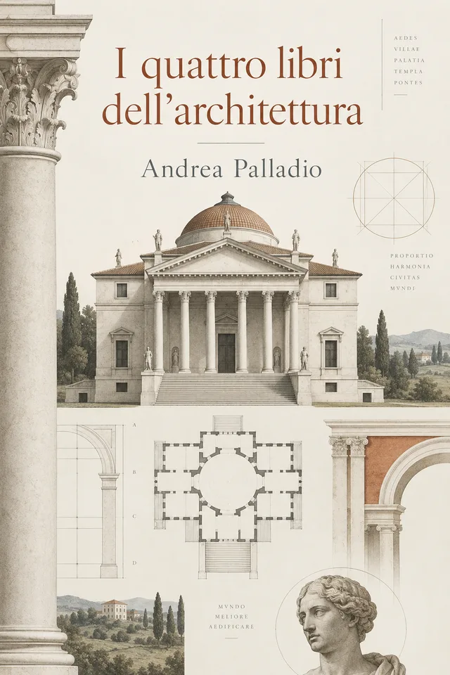 I quattro libri dell’architettura cover