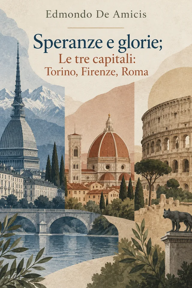 Speranze e glorie; Le tre capitali: Torino, Firenze, Roma cover