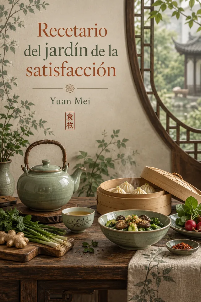 Recetario del jardín de la satisfacción cover