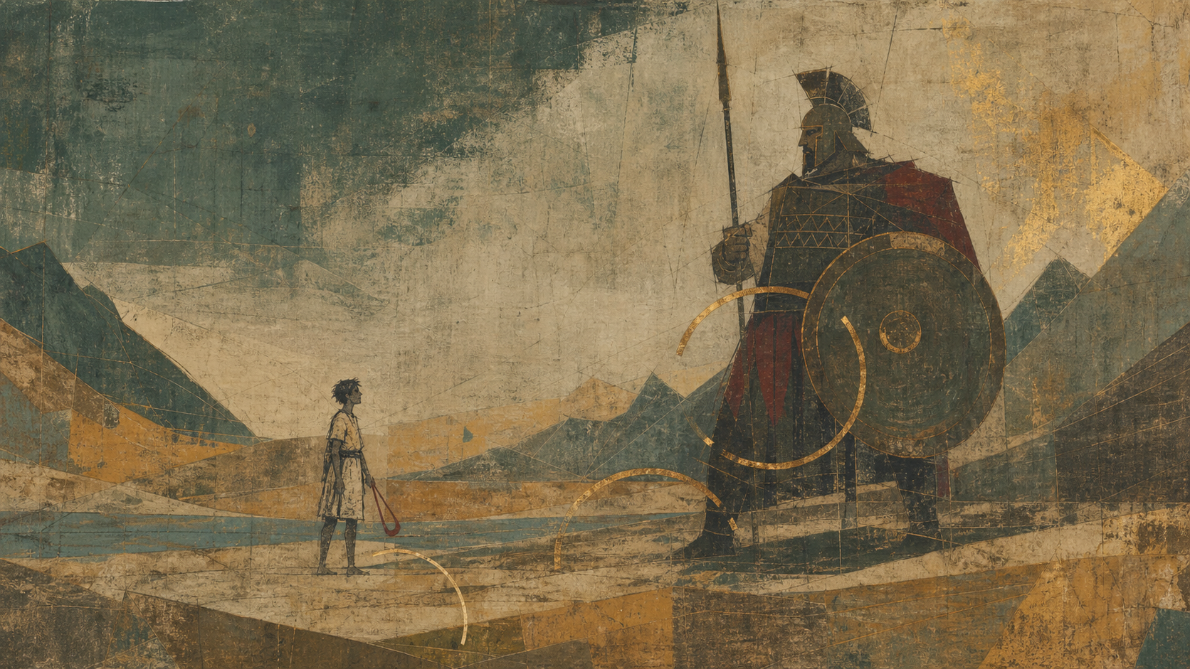 David and Goliath: The Weight of One Stone